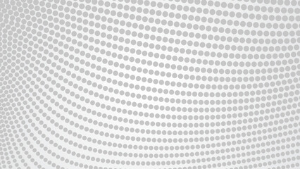 Grey halftone dot abstract background with modern gradient texture for stylish wallpaper design