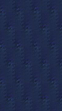 Deep navy blue and bright cyan houndstooth pattern ripples with light and subtle 3D motion. Abstract backdrop.