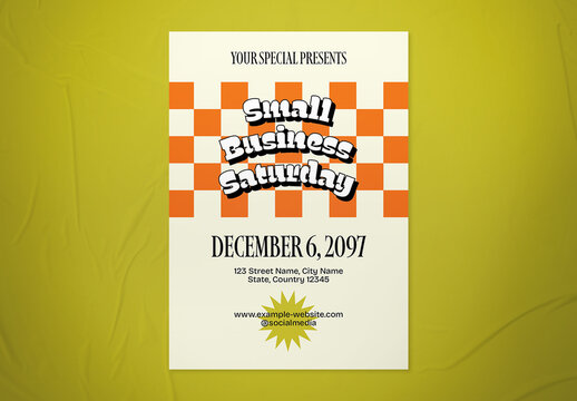 Small Business Saturday Flyer