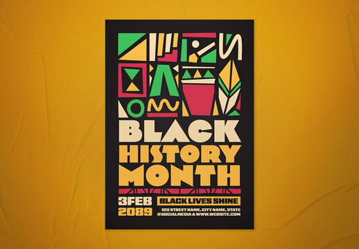 Black History Month Flyer
