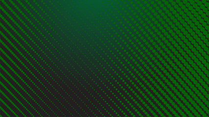 Dark green halftone dot abstract background with gradient texture for modern wallpaper design
