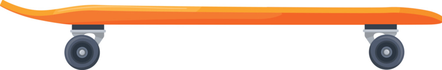 Skateboard side view. Street activity sport equipment © ssstocker