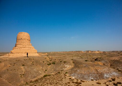 Mor Buddhist Stupa, Kashgar, Xinjiang, China, Xinjiang Uyghur Autonomous Region, China