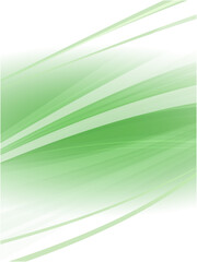 Abstract Green Speed Line Background with Dynamic Rays