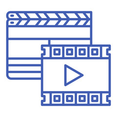 Fototapeta premium Movie Icon
