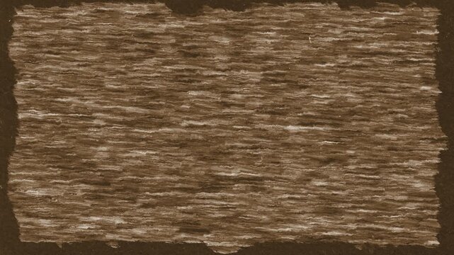Aged brown textured paper surface with rough edges and varied fiber density
