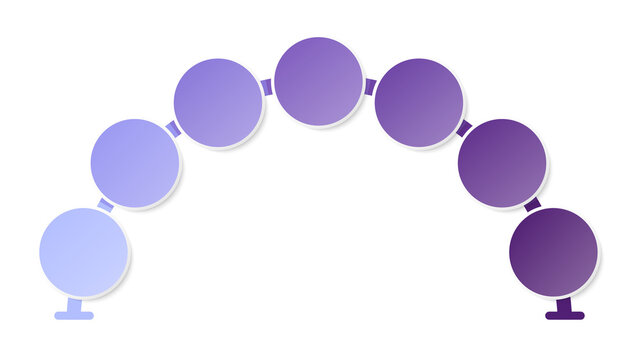 7 Step Process Infographic Template