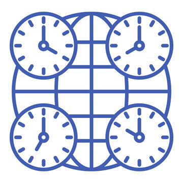 Time zone Icon