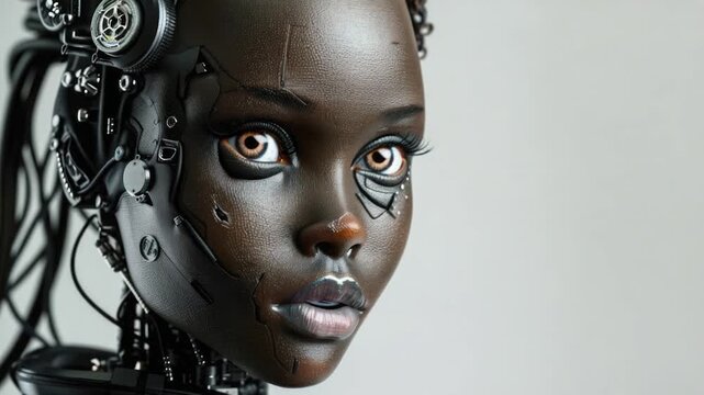 A person wearing a black face mask in a close-up shot, suitable for use in anonymous or hidden identity scenarios