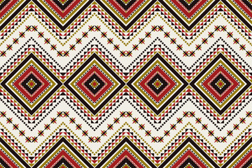 Native Southwest Abstract Geometric Ethnic Pattern