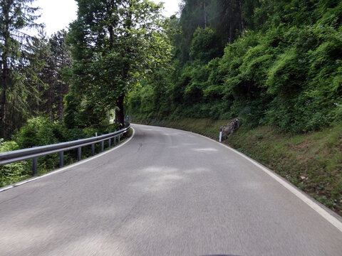 SP 85 zwischen Vason und Trient