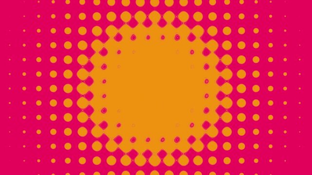 Orange with dark red equalizer VJ loo background animation