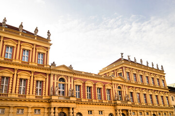 Obraz premium the historic center of potsdam germany in the sun