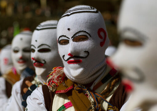 Ukukus At Qoyllur Riti Festival, Ocongate Cuzco, Peru