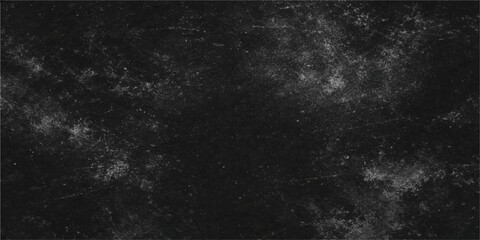 A dark vintage grunge blackboard texture background with a rough gray chalk board surface and an old blank paper design backdrop © hossain