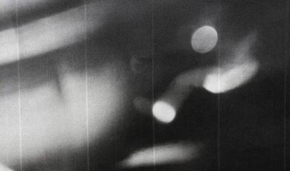 Selbstklebende Fototapeten Fraktale Wellen Monochrome abstract with noise, black and white gradient background  © Uuganbayar