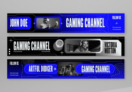 Blue Grany Gaming Channel Social Media