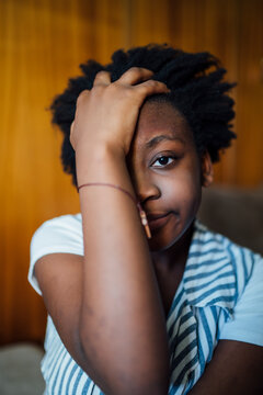 Portrait of a teenage girl
