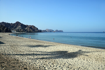 Al Bustan beach. Oman