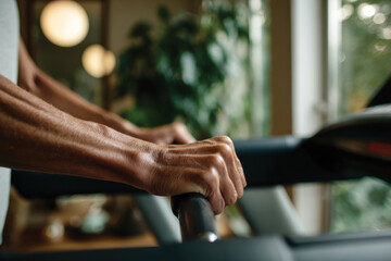 Two pairs of hands work together to plant fresh soil into a pot, emphasizing teamwork, nurturing nature, and the joy of gardening in a sunny indoor setting.
