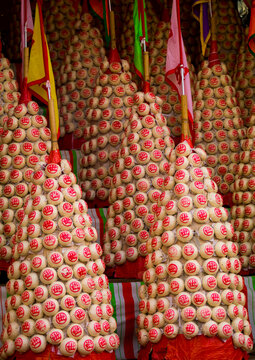 Buns Used In She Huo, Cheung Chau, Hong Kong, China