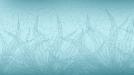 Light Aqua Abstract Texture Background with Soft Organic Highlights.