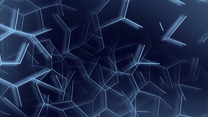 Deep Navy Abstract Texture Background with Subtle Organic Cracks.