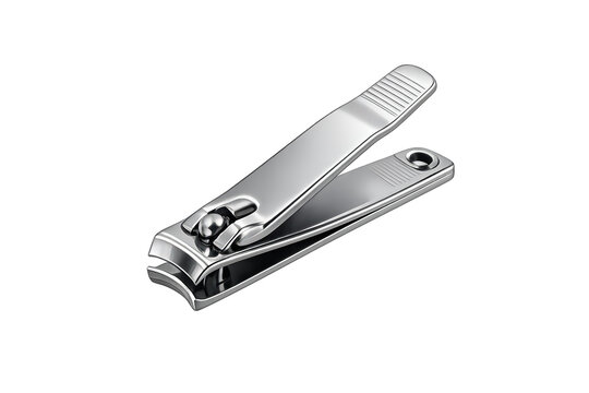 Nail clipper providing personal hygiene and grooming tools, stainless steel manicure equipment for clean, healthy nails