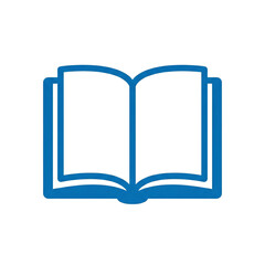 Open Book Education Icon Vector