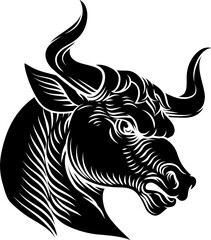 Fototapeta premium Bull Heraldry Coat of Arms Heraldic Crest Animal