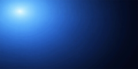 Obraz premium Vibrant Blue Abstract: A captivating gradient of rich, deep blue hues radiates from a central point of light, creating a sense of depth and mystery. The image is an expression of energy. 