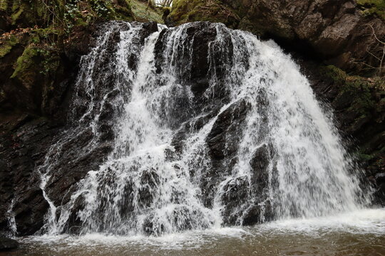 Fairy Glen waterfalls, Rosemarkie, Scotland