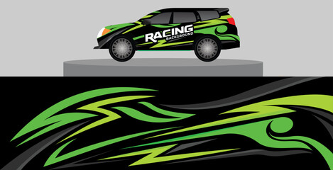 abstract car wrap design, car livery design, modern car decal design. abstract car decal 