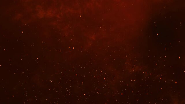 Realistic fire spark particle smoke overlay cinematic visual effect motion graphic overlay hot embers background texture