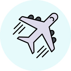 Airplane Vector Icon
