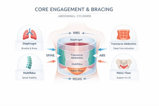 Understanding Core Engagement and Bracing Techniques for Abdominal Stability and Spinal Health in Human Anatomy Essential Knowledge for Physical Wellness