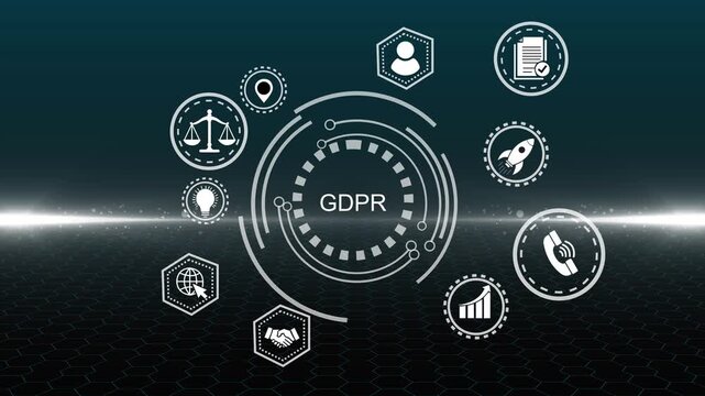 GDPR Data Protection Regulation European Law Cyber security compliance.