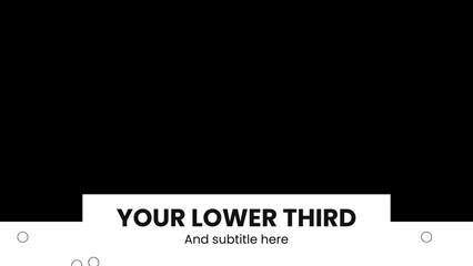 Corporate Business Lower Third