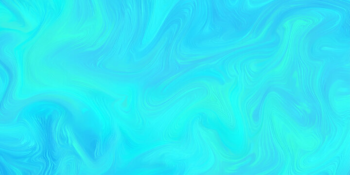 abstract blue liquid marble background with vibrant turquoise swirls spilled acrylic paint, creating a dynamic sense of motion.