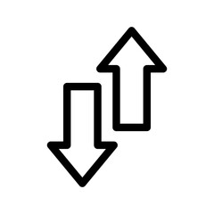 Arrow Icon Vector Symbol Design Illustration