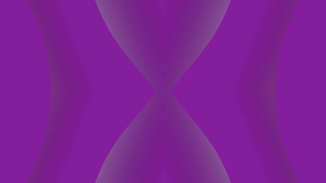 An elegant purple and violet abstract background features smooth flowing waves and bright gradient lines to create an artistic vector texture design for a modern wallpaper backdrop