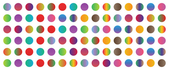 Metallic gradient foil background. most popular gradient. Gold, Pink gold, Silver and Holographic metal vector template © Rohmatul