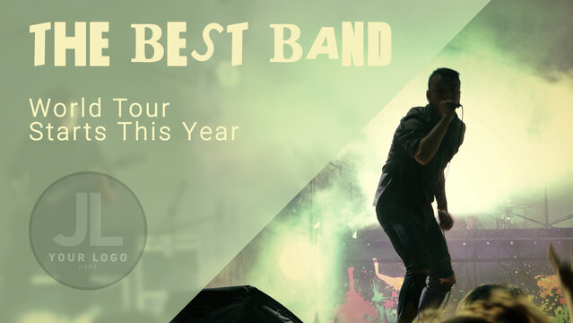 Blur Uni Split On An Angle Overlay