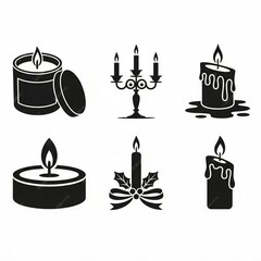 candles vector 