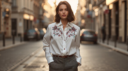 Modern Street Style Vyshyvanka