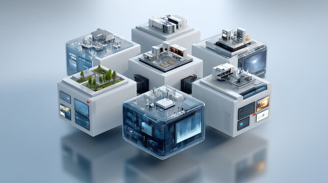 Modern intelligent data platform architecture with modular design.