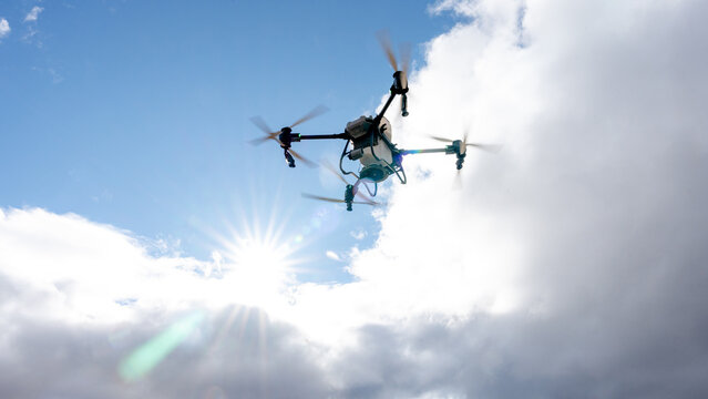 Agricultural drone enhancing sustainable farming