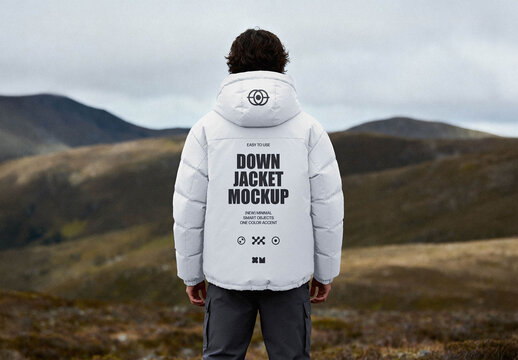 Puffer Jacket Mockup