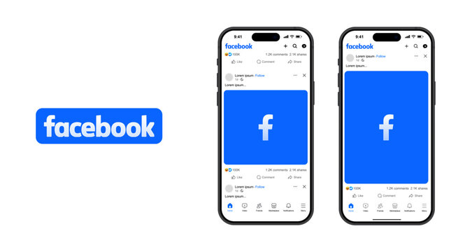 facebook post mockup social media template. like and love icon buttons and haha emoji smiley face, web post mock up frame . facebook notification icons, thumb up icon, favorite heart icon sticker
