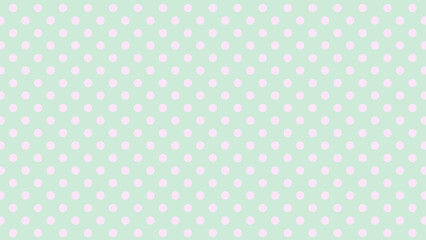 パステルカラーの爽やかな水玉背景 ２ © Yoko